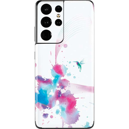 Violet Harmony (Hummingbird) Galaxy S21 Ultra 5G Skin
